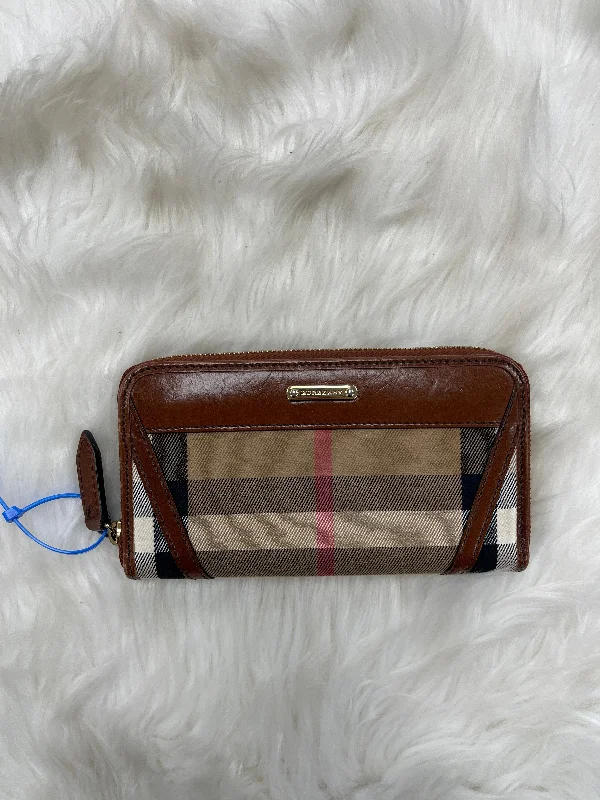 Wallet Luxury Designer By Burberry  Size: Large